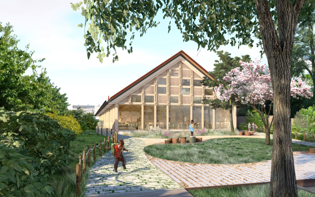 Cuisine centrale et Restaurant scolaire à Neuville-sur-Saône